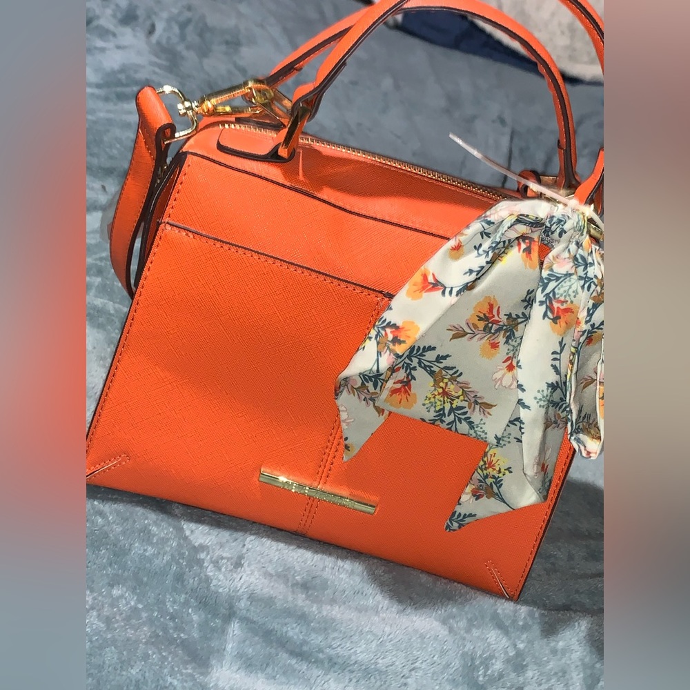 Orange Steve Madden purse